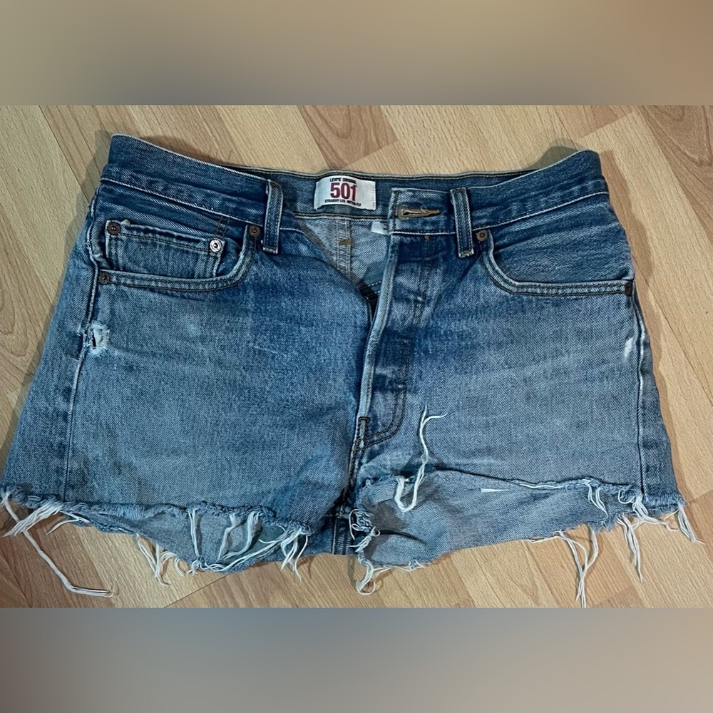 Vintage Levi 501 Denim Shorts